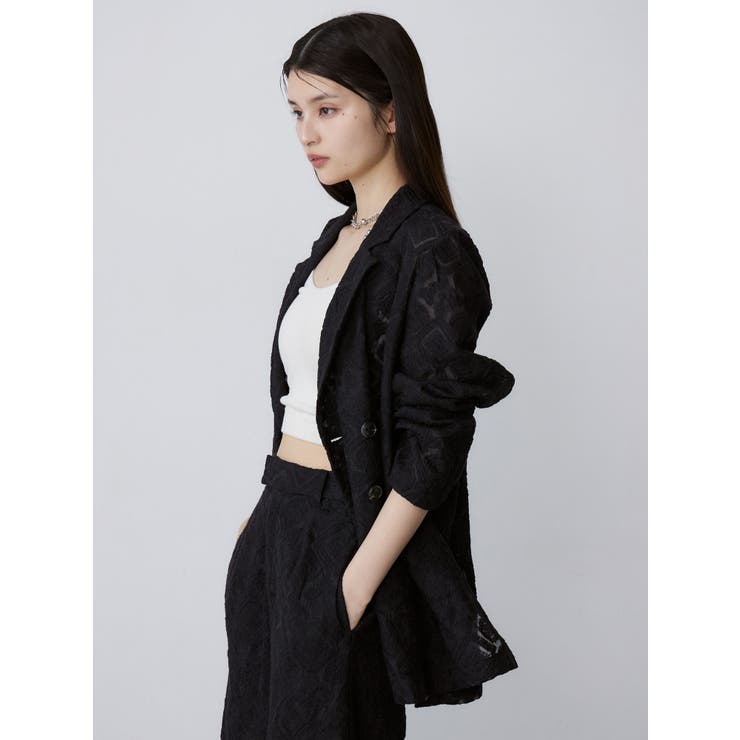 レースシアージャケット【セットアップ着用可】【WEB限定】 | MURUA | 詳細画像21 