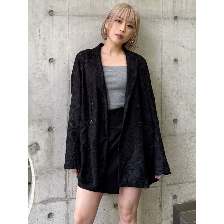 レースシアージャケット【セットアップ着用可】【WEB限定】 | MURUA | 詳細画像33 