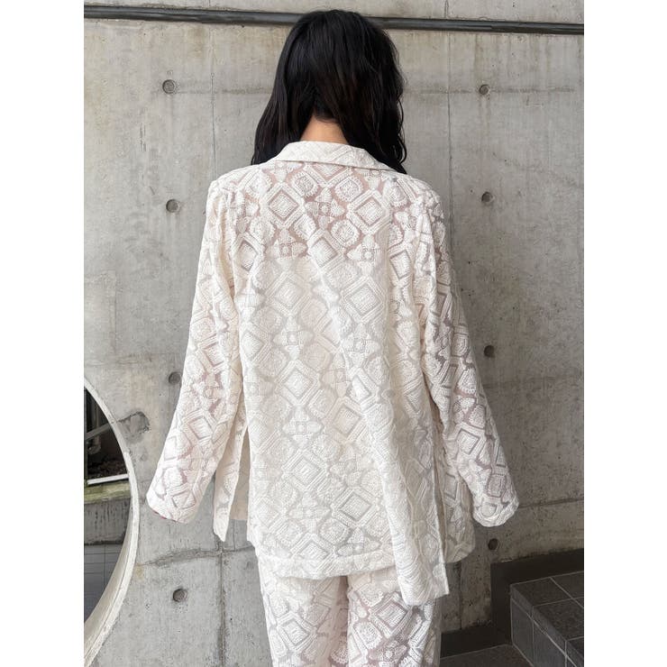 レースシアージャケット【セットアップ着用可】【WEB限定】 | MURUA | 詳細画像38 