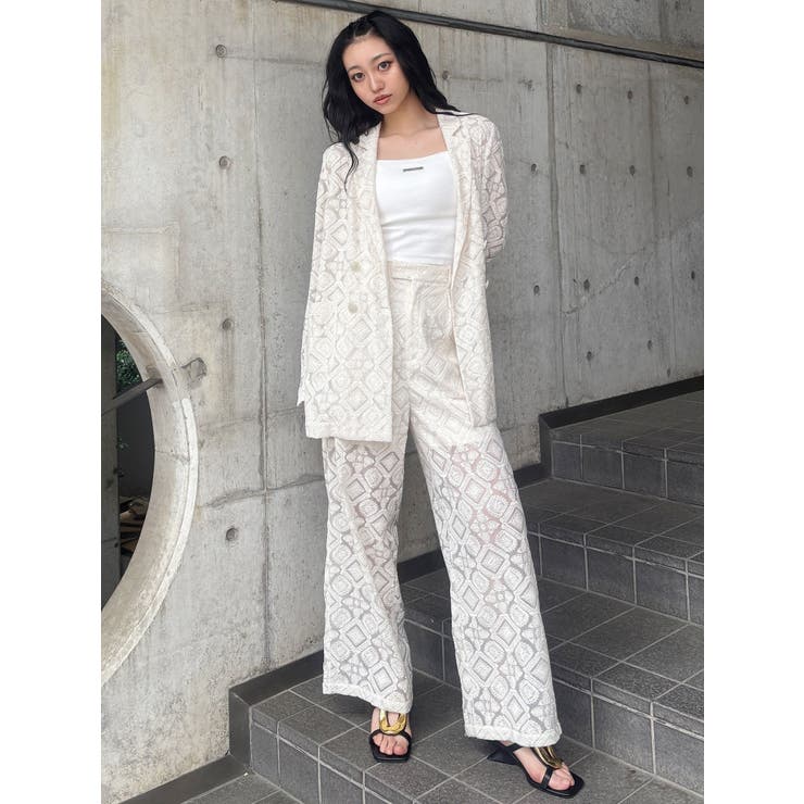 レースシアージャケット【セットアップ着用可】【WEB限定】 | MURUA | 詳細画像39 
