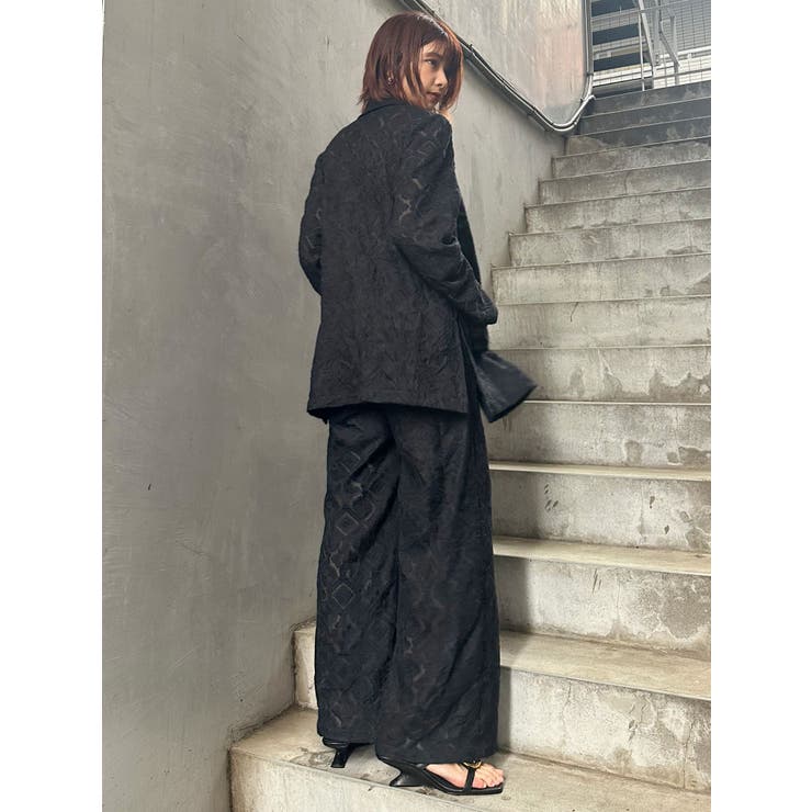 レースシアージャケット【セットアップ着用可】【WEB限定】 | MURUA | 詳細画像44 