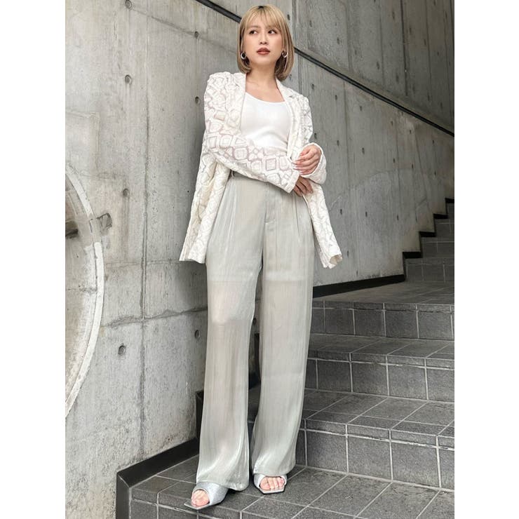 レースシアージャケット【セットアップ着用可】【WEB限定】 | MURUA | 詳細画像49 