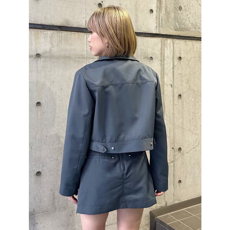 ステンカラージップブルゾン【セットアップ着用可】 | MURUA | 詳細画像12 