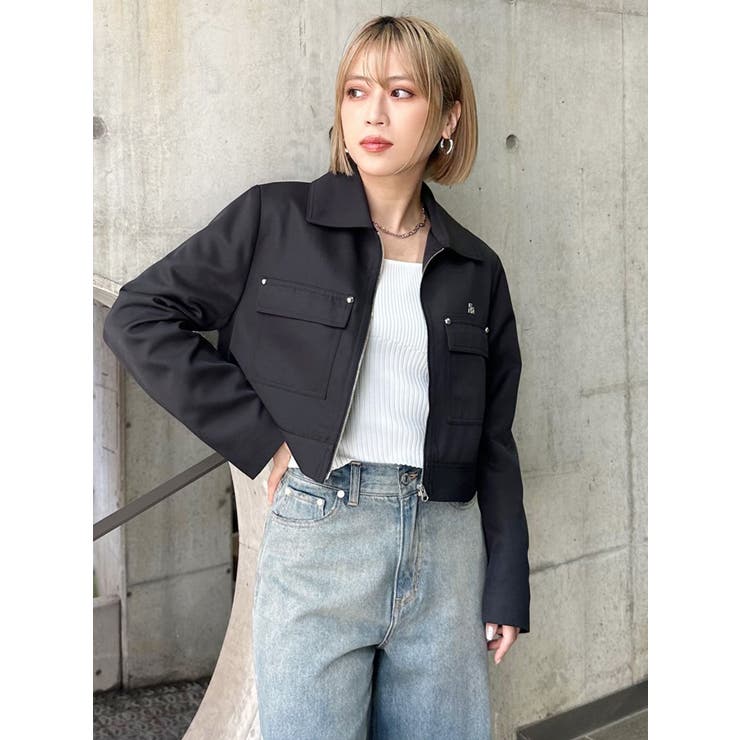 ステンカラージップブルゾン【セットアップ着用可】 | MURUA | 詳細画像15 