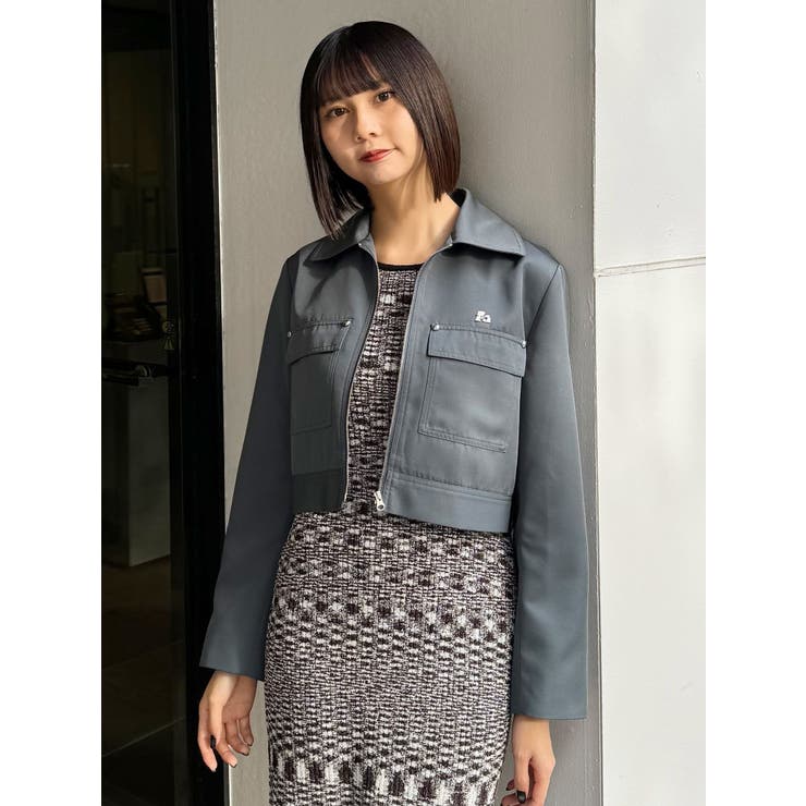 ステンカラージップブルゾン【セットアップ着用可】 | MURUA | 詳細画像18 