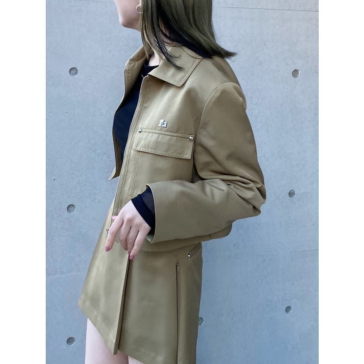 ステンカラージップブルゾン【セットアップ着用可】 | MURUA | 詳細画像24 