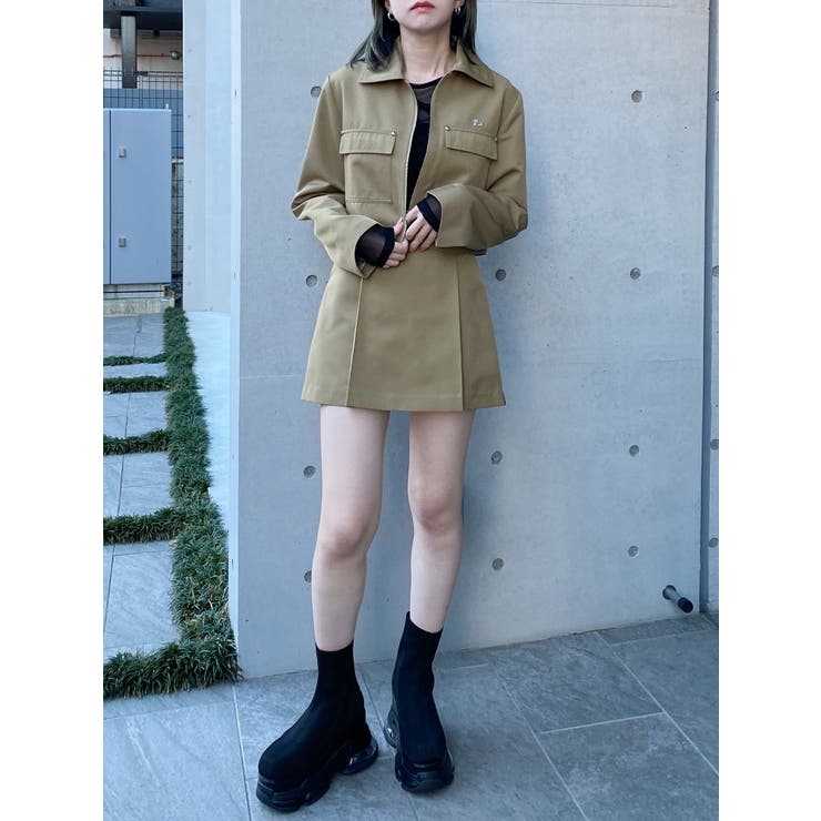 ステンカラージップブルゾン【セットアップ着用可】 | MURUA | 詳細画像26 