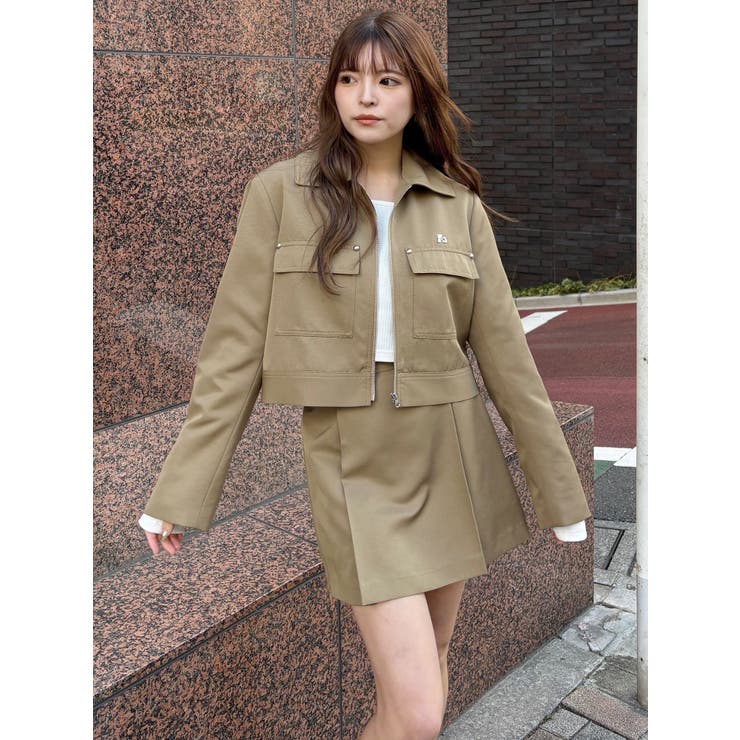 ステンカラージップブルゾン【セットアップ着用可】 | MURUA | 詳細画像27 