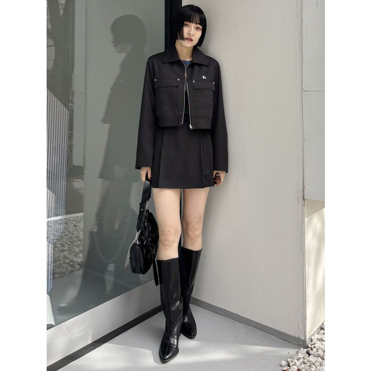 ステンカラージップブルゾン【セットアップ着用可】 | MURUA | 詳細画像32 