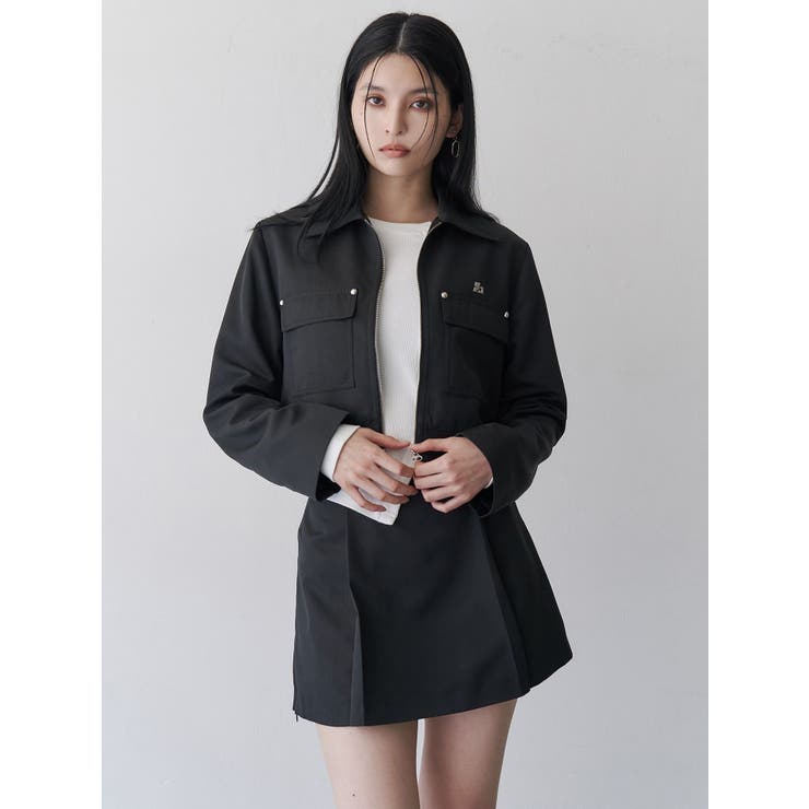 ステンカラージップブルゾン【セットアップ着用可】 | MURUA | 詳細画像5 