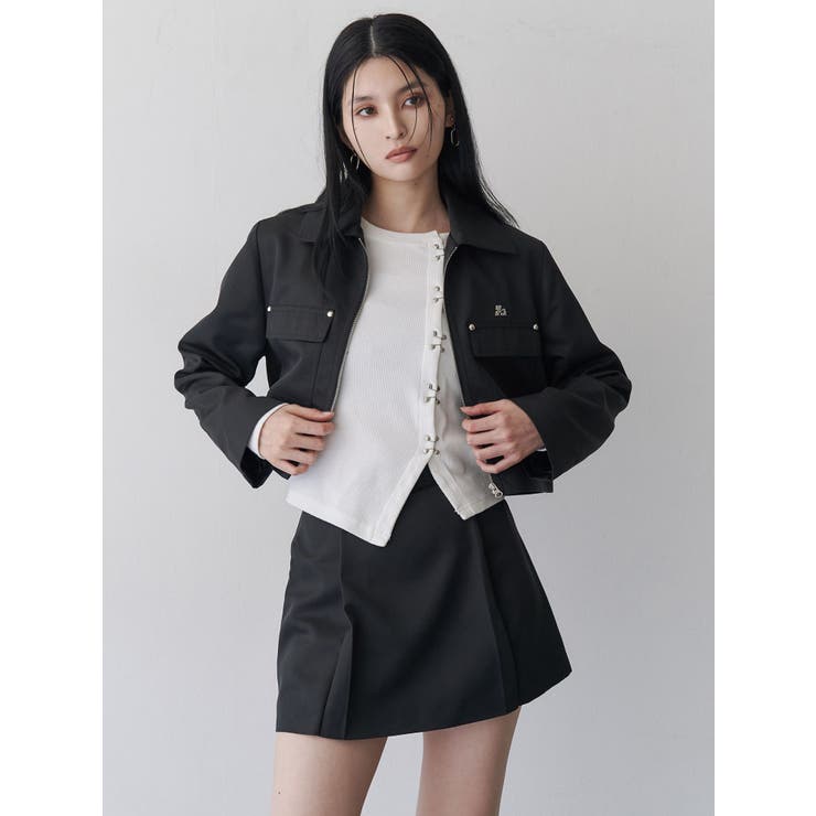 ステンカラージップブルゾン【セットアップ着用可】 | MURUA | 詳細画像6 