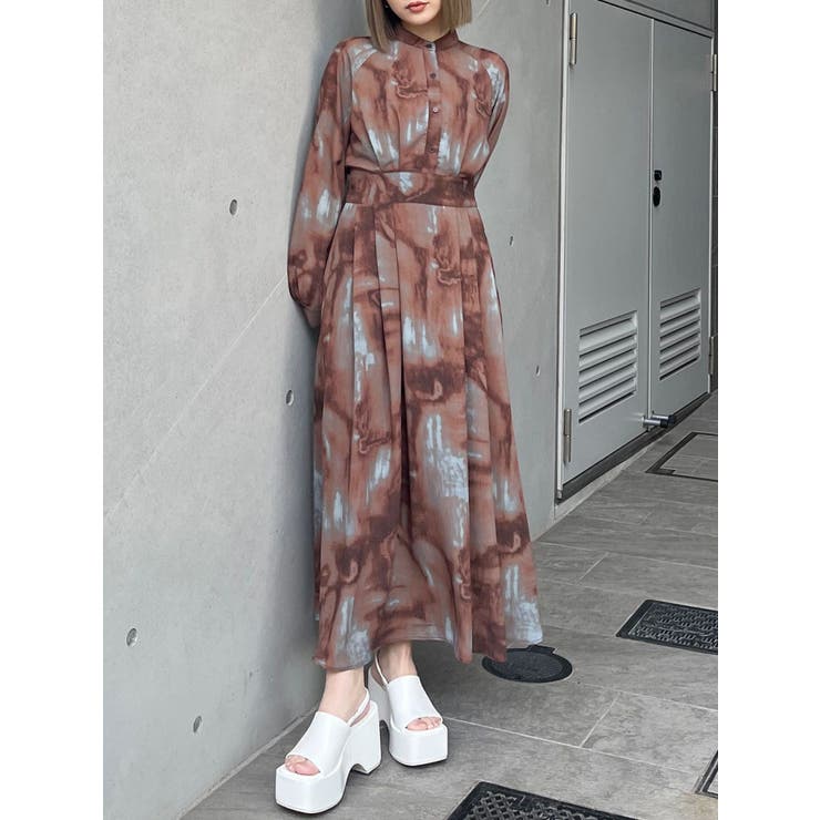 MURUA ワンピース　美品❤️ MURUA ワンピース フロントジップナローワンピース : ZOZOTOWN