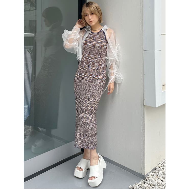 ロングニットワンピース | MURUA | 詳細画像12 