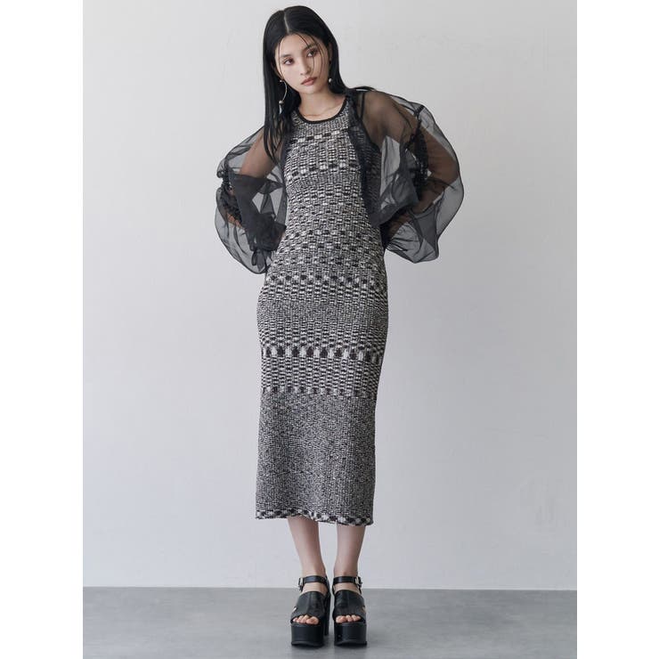 ロングニットワンピース | MURUA | 詳細画像7 