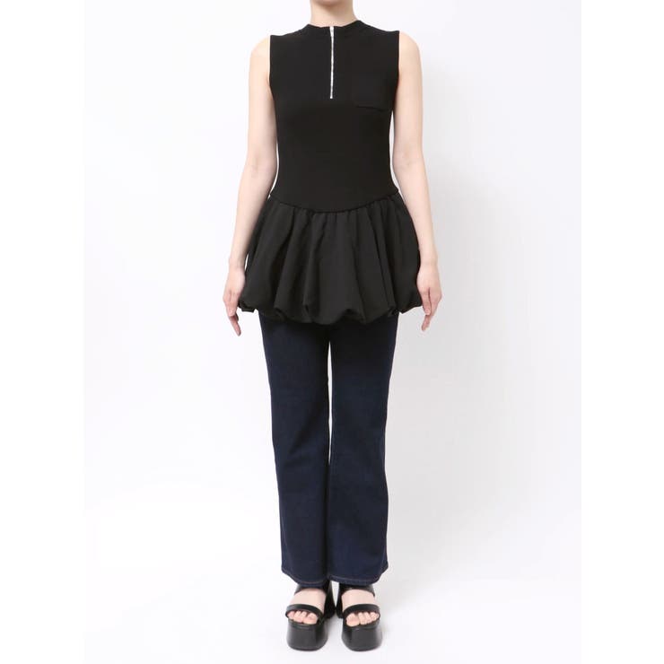 ピンストライプバルーントップス | MURUA | 詳細画像18 