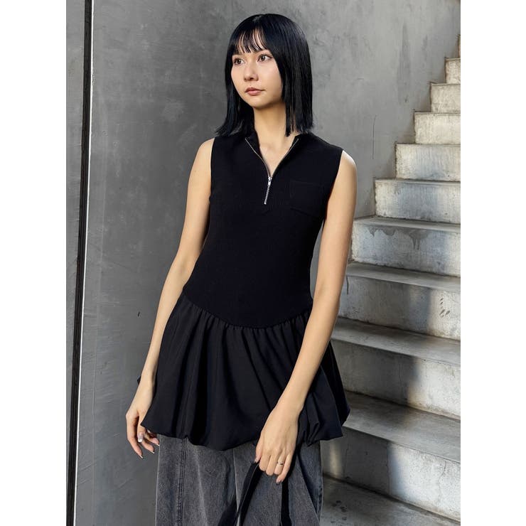 ピンストライプバルーントップス | MURUA | 詳細画像7 