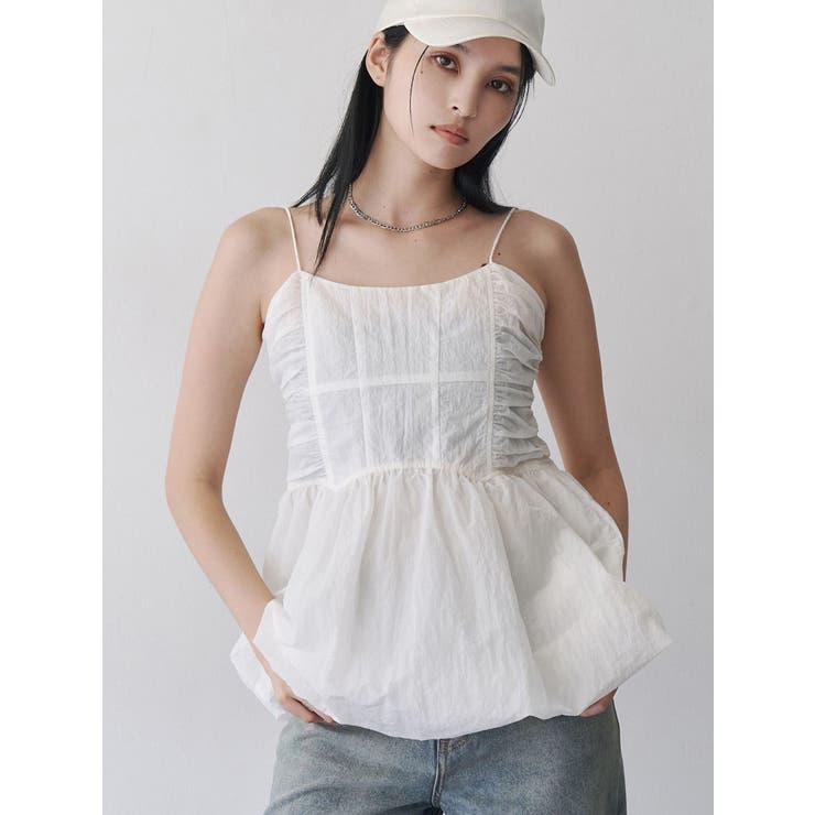 ホワイト | バルーンキャミソール | MURUA