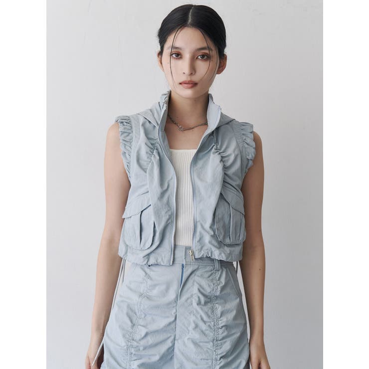 シャーリングフードベスト【セットアップ着用可】 | MURUA | 詳細画像23 