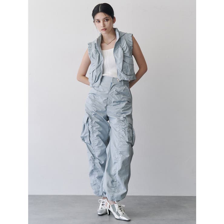 シャーリングフードベスト【セットアップ着用可】 | MURUA | 詳細画像26 