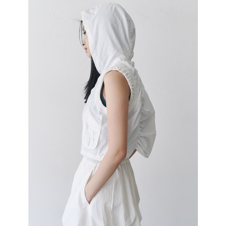 シャーリングフードベスト【セットアップ着用可】 | MURUA | 詳細画像31 