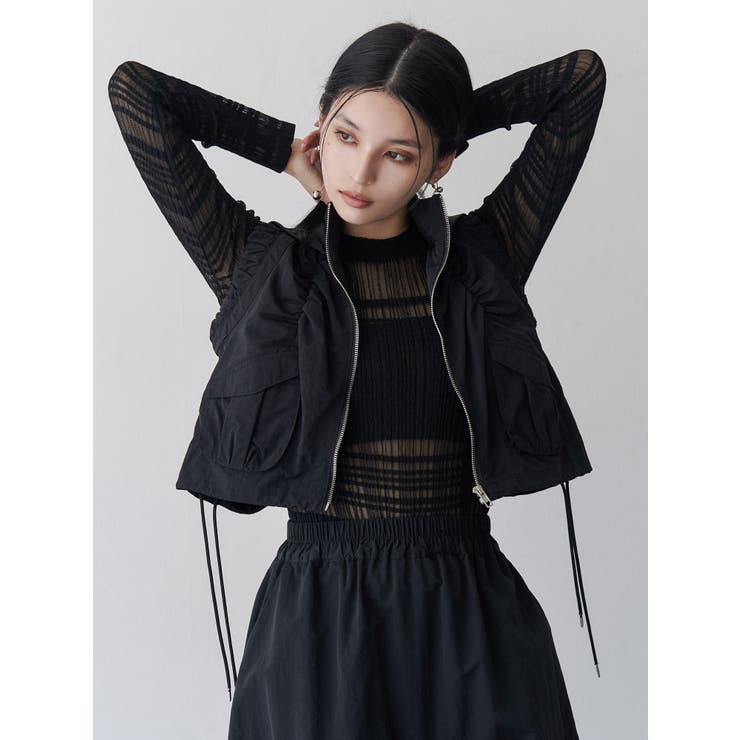 シャーリングフードベスト【セットアップ着用可】 | MURUA | 詳細画像33 