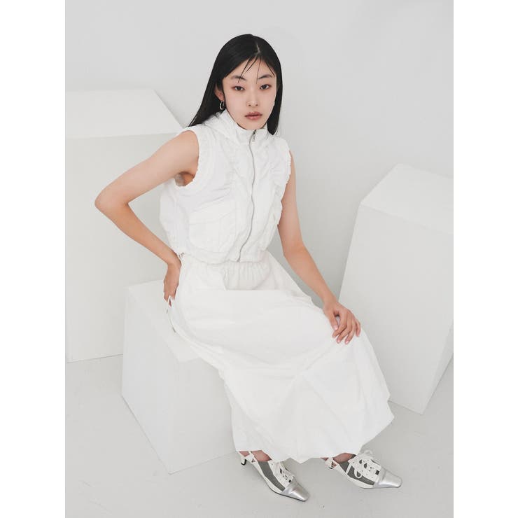 シャーリングフードベスト【セットアップ着用可】 | MURUA | 詳細画像45 