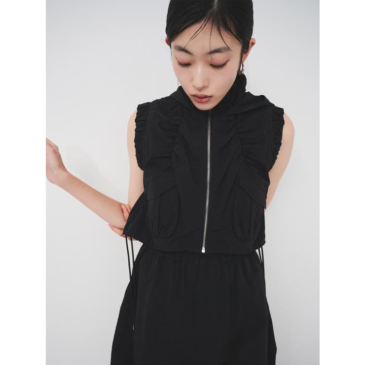 シャーリングフードベスト【セットアップ着用可】 | MURUA | 詳細画像47 