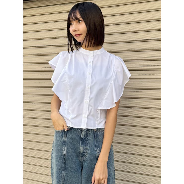 ラッフルスリーブボリュームブラウス | MURUA | 詳細画像2 