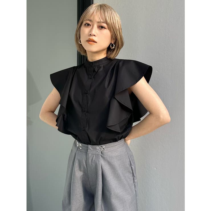 ラッフルスリーブボリュームブラウス | MURUA | 詳細画像4 