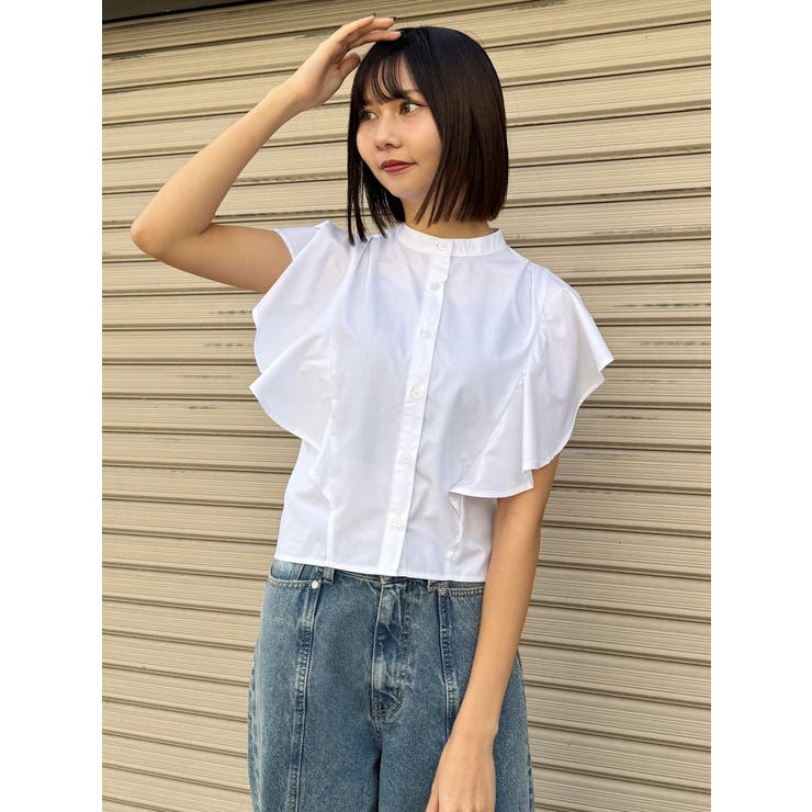 ラッフルスリーブボリュームブラウス | MURUA | 詳細画像9 