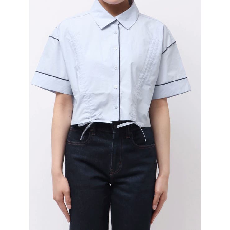 バイカラーシャーリングシャツ | MURUA | 詳細画像34 