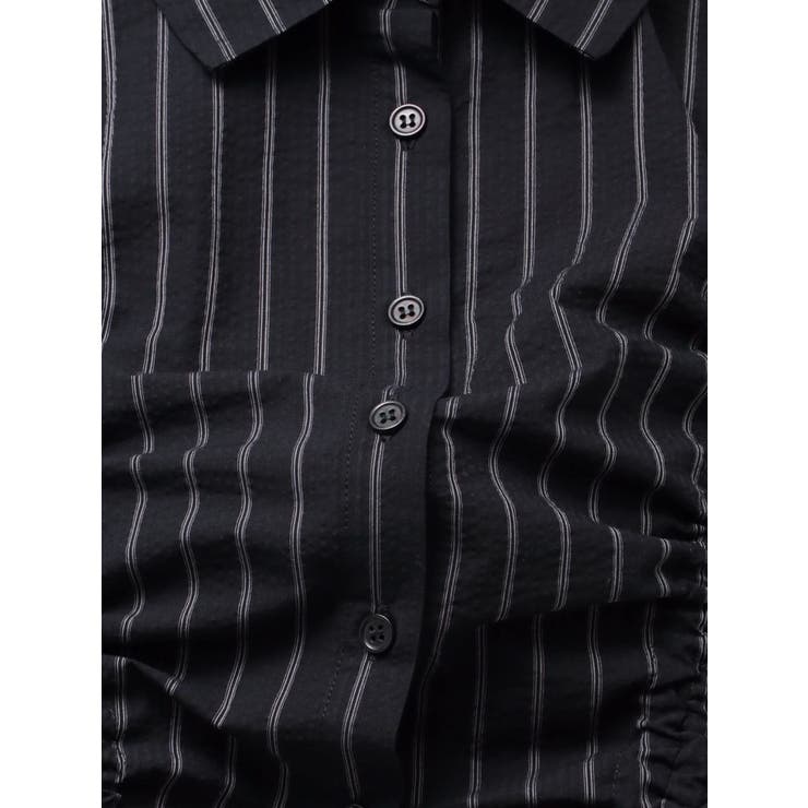 バイカラーシャーリングシャツ | MURUA | 詳細画像37 