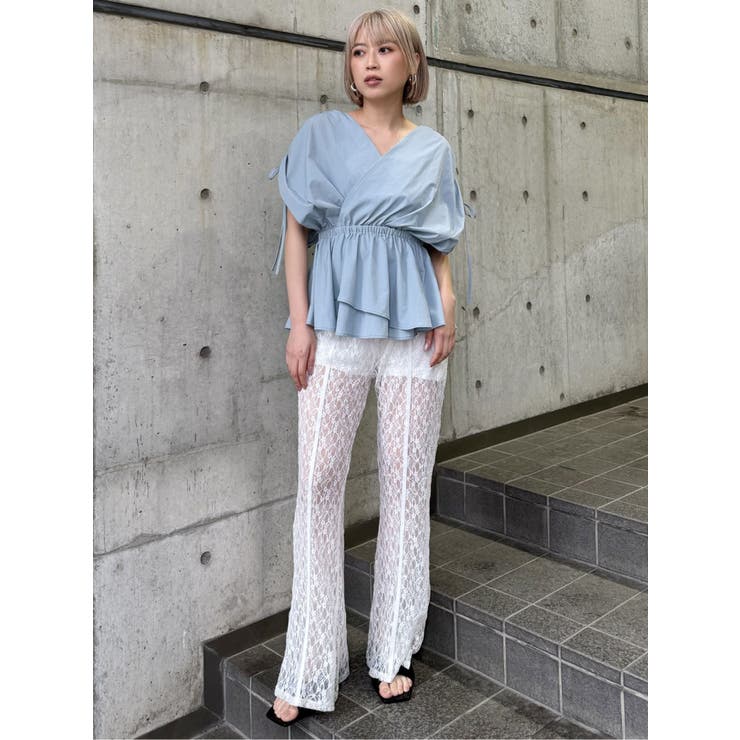 レースフレアパンツ[品番：MKSW0062905]｜MURUA（ムルーア）の