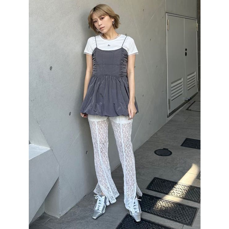 レースフレアパンツ[品番：MKSW0062905]｜MURUA（ムルーア）の