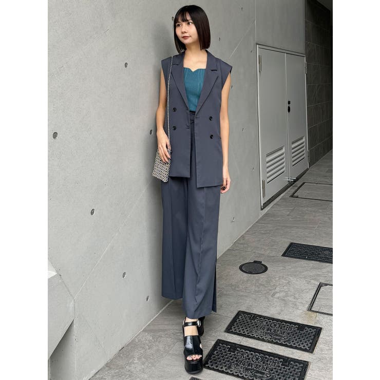 SONGEURd.i.a. 両サイド編み上げマイクロ丈パンツ SIDE LINE WIDE PANTS (FLOWER) – MEYAME