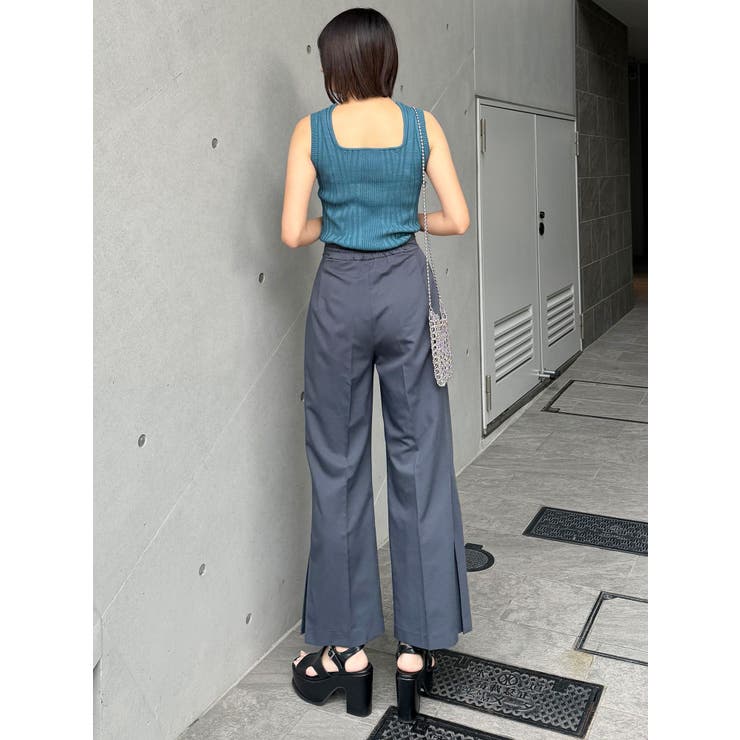 サイドタックワイドパンツ【セットアップ着用可】 | MURUA | 詳細画像32 