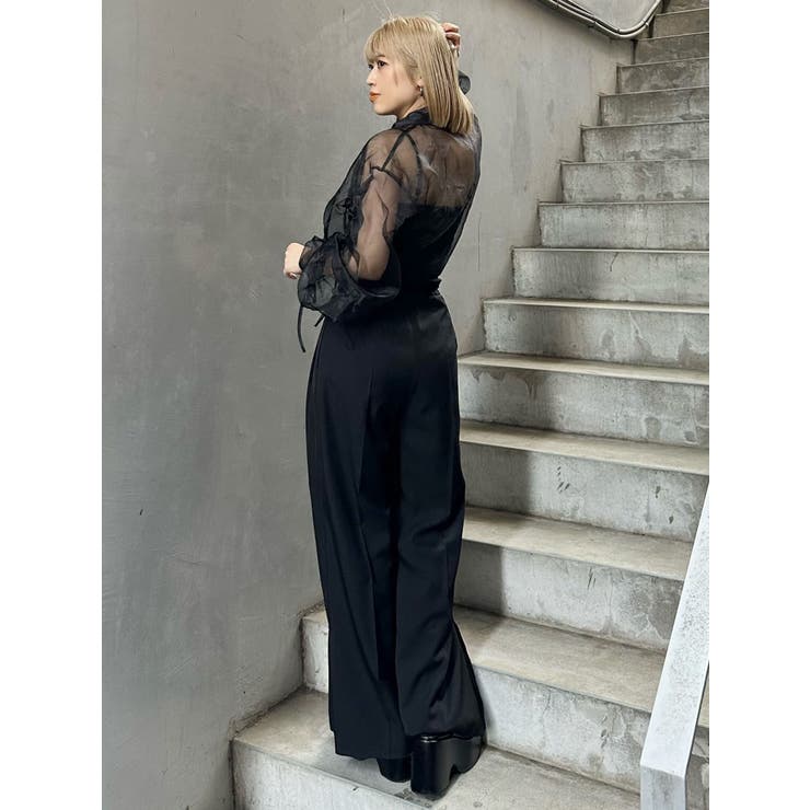 サイドタックワイドパンツ【セットアップ着用可】 | MURUA | 詳細画像37 