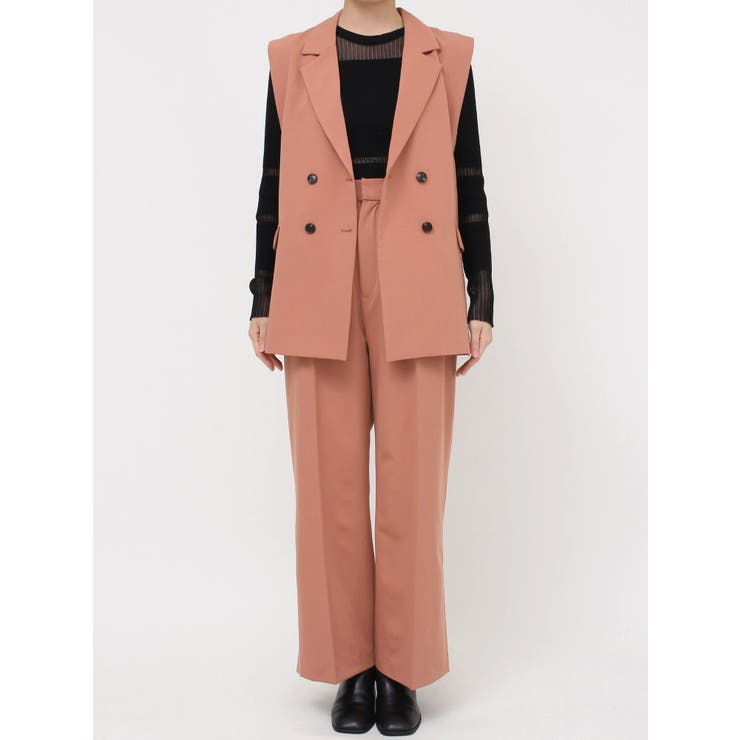 サイドタックワイドパンツ【セットアップ着用可】 | MURUA | 詳細画像46 