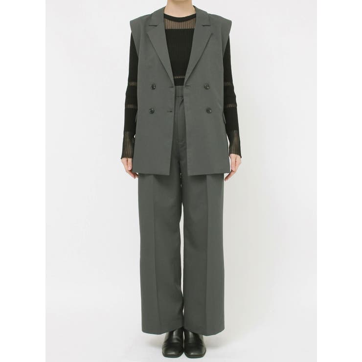 サイドタックワイドパンツ【セットアップ着用可】 | MURUA | 詳細画像48 