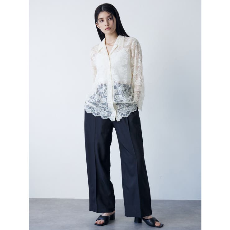 サイドタックワイドパンツ【セットアップ着用可】 | MURUA | 詳細画像6 