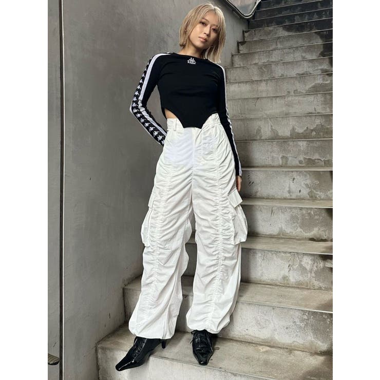 シャーリングカーゴパンツ【セットアップ着用可】 | MURUA | 詳細画像15 