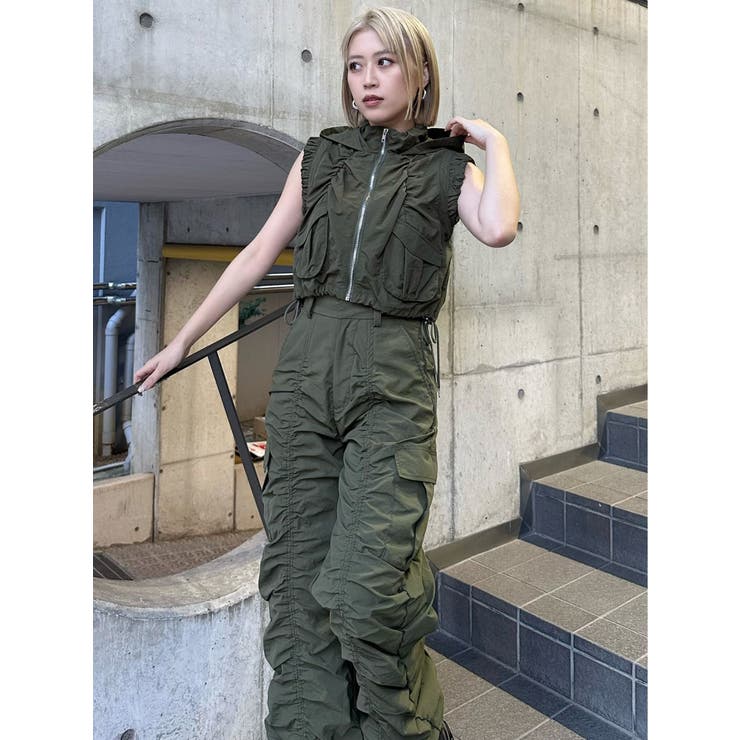 シャーリングカーゴパンツ【セットアップ着用可】 | MURUA | 詳細画像33 