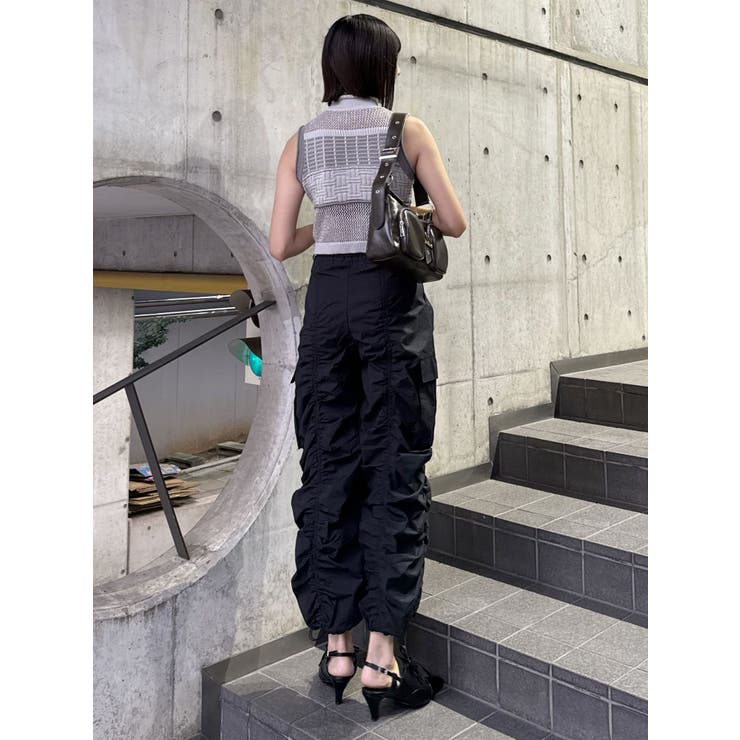 シャーリングカーゴパンツ【セットアップ着用可】 | MURUA | 詳細画像37 