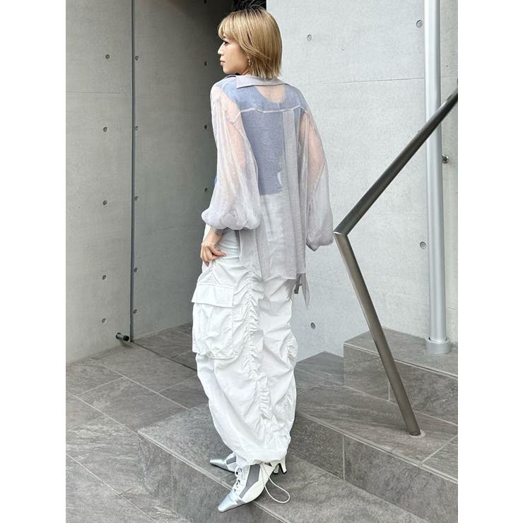 シャーリングカーゴパンツ【セットアップ着用可】 | MURUA | 詳細画像42 