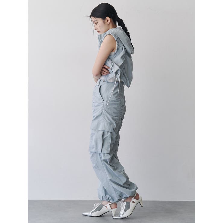 5351 POUR LES HOMMES カーゴパンツ シャーリング Y2K