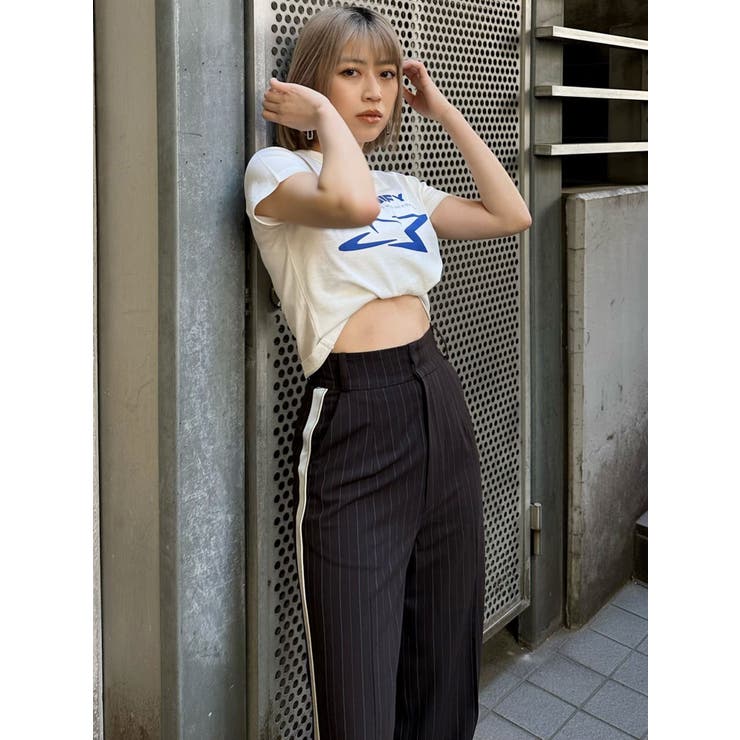 パイピングラインパンツ | MURUA | 詳細画像15 