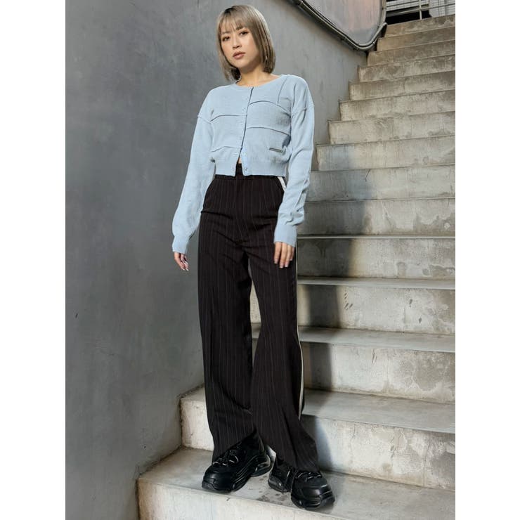 パイピングラインパンツ | MURUA | 詳細画像21 