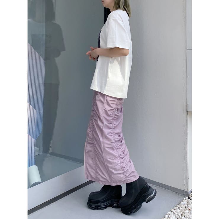 ファスナースリットギャザースカート | MURUA | 詳細画像27 