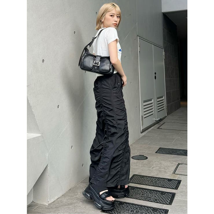 ファスナースリットギャザースカート | MURUA | 詳細画像44 