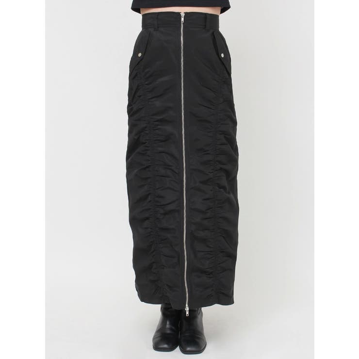 ファスナースリットギャザースカート | MURUA | 詳細画像50 